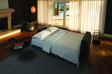 Carino Gray Flannel Sofa Bed - Ornate Home