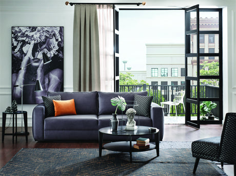 Carino Gray Flannel Sofa Bed - Ornate Home