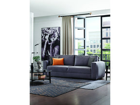 Carino Gray Flannel Sofa Bed - Ornate Home