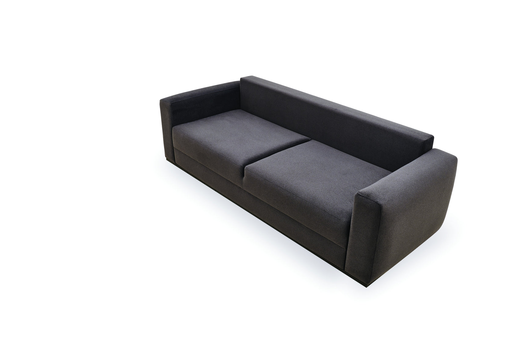 Carino Gray Flannel Sofa Bed - Ornate Home