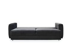 Carino Gray Flannel Sofa Bed - Ornate Home