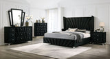 Carissa Black Chest - Ornate Home
