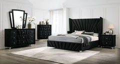Carissa Black Dresser - Ornate Home
