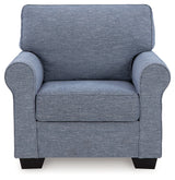 Carissa Manor Denim Chair - Ornate Home