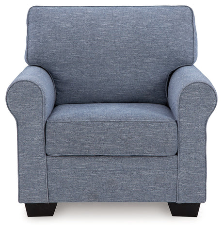 Carissa Manor Denim Chair - Ornate Home