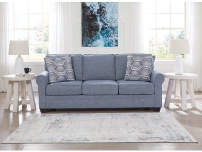 Carissa Manor Denim Sofa - Ornate Home