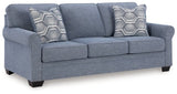 Carissa Manor Denim Sofa - Ornate Home