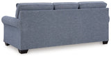 Carissa Manor Denim Sofa - Ornate Home