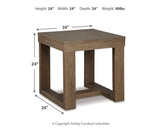 Cariton Gray End Table (Online Special Price) - Ornate Home