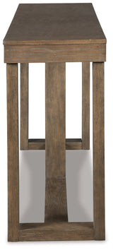 Cariton Gray Sofa/Console Table (Online Special Price) - Ornate Home