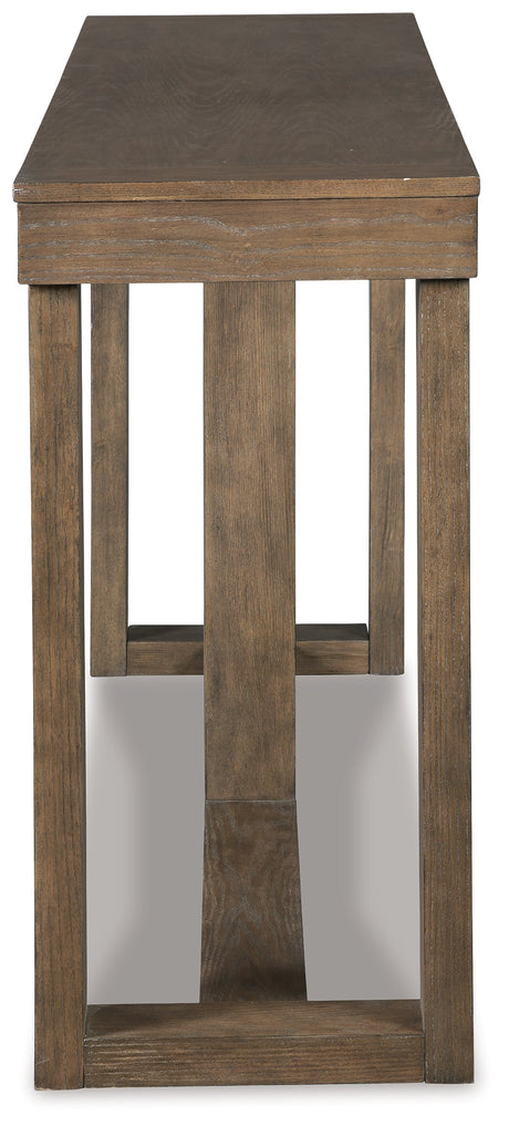 Cariton Gray Sofa/Console Table - Ornate Home
