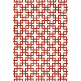 Carla Ivory/Rust Medium Area Rug - Ornate Home