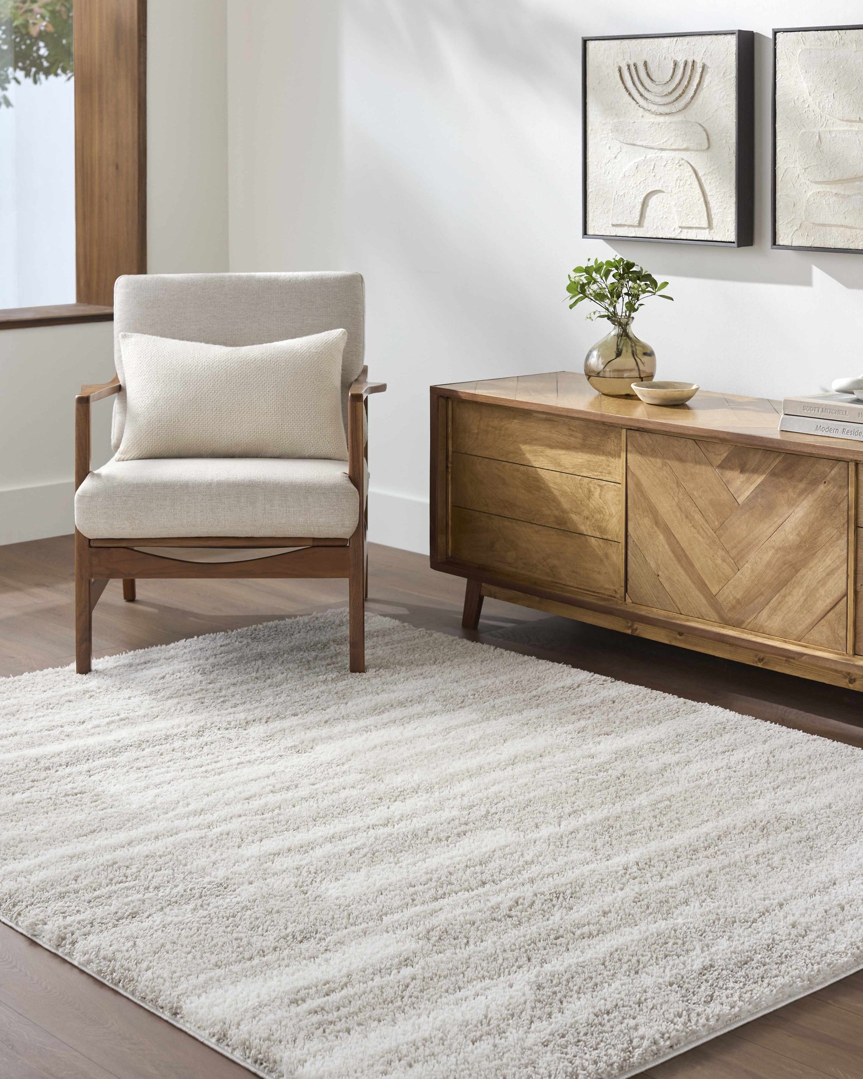 Carlen Ivory Area Rug - Ornate Home