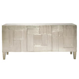 Carleton German Silver Entertainment Credenza - Ornate Home