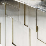 Carleton German Silver Entertainment Credenza - Ornate Home