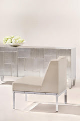 Carleton German Silver Entertainment Credenza - Ornate Home