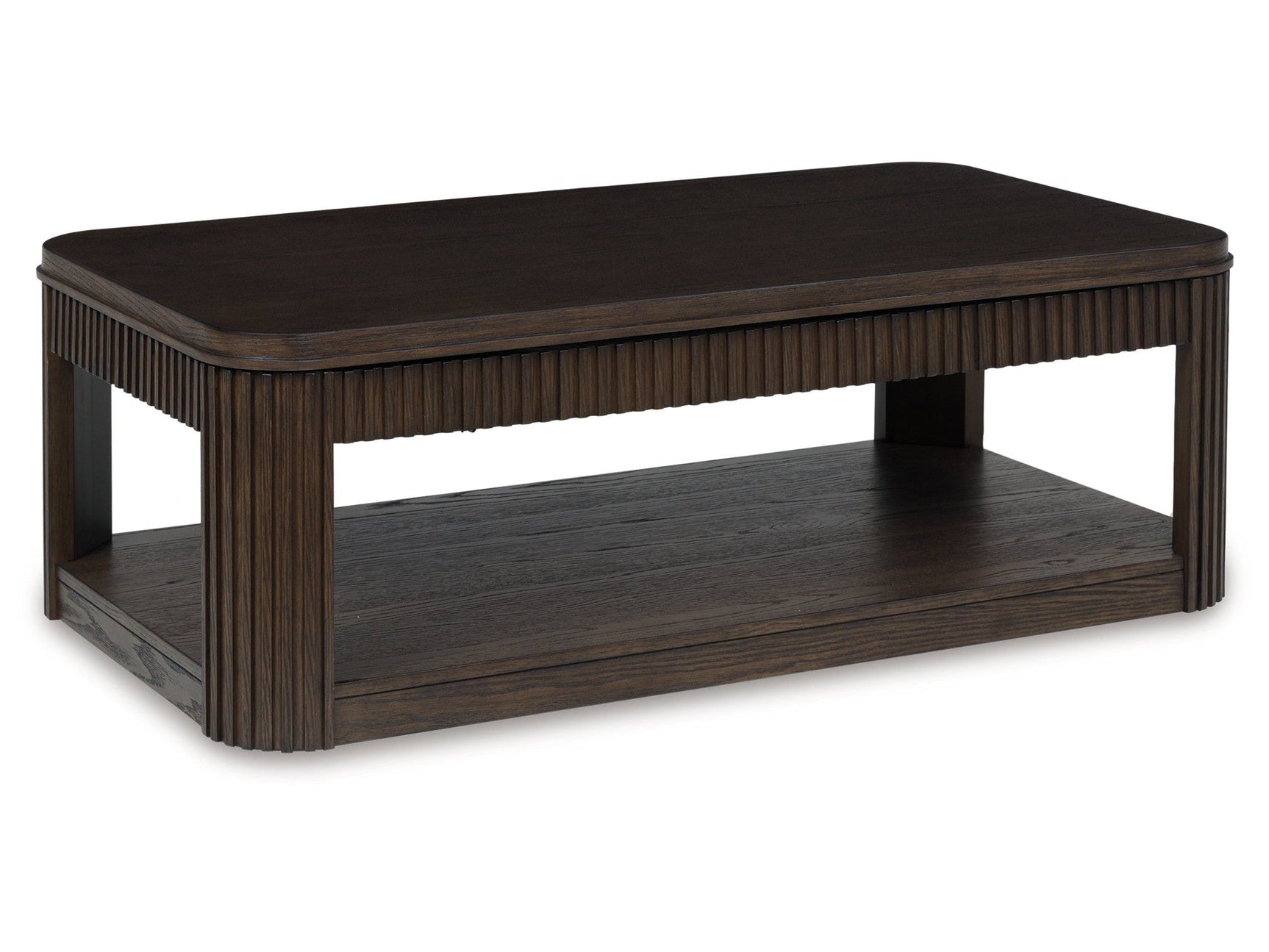 Carlibrie Warm Brown Lift Top Cocktail Table (Online Special Price) - Ornate Home