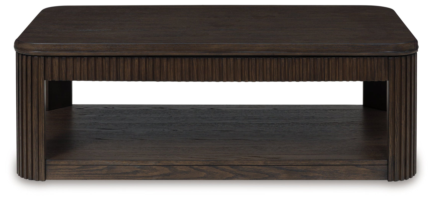 Carlibrie Warm Brown Lift Top Cocktail Table (Online Special Price) - Ornate Home