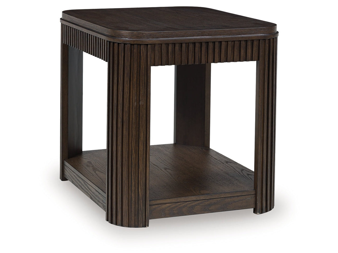 Carlibrie Warm Brown Rectangular End Table (Online Special Price) - Ornate Home