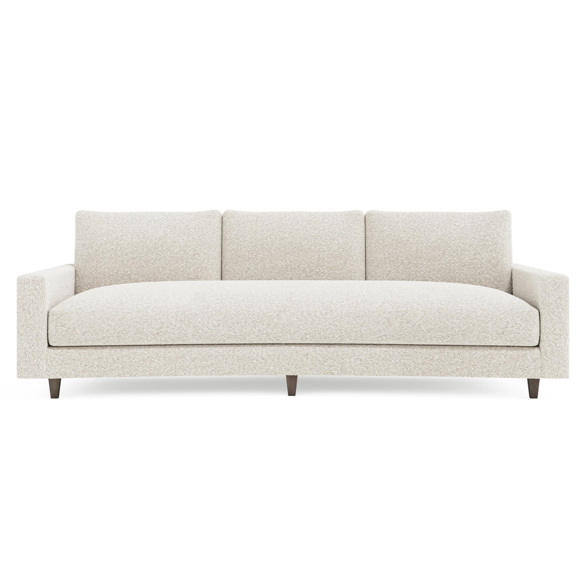 Carlie Portobello Sofa Without Pillows - Ornate Home