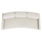 Carlie Portobello Sofa Without Pillows - Ornate Home