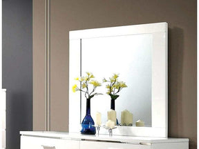 Carlie White Mirror - Ornate Home