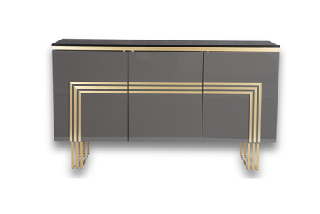 Carlino 3 Door Media Console - Ornate Home