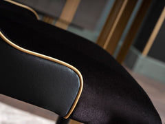 Carlino Duca Black Dining Chair - Ornate Home