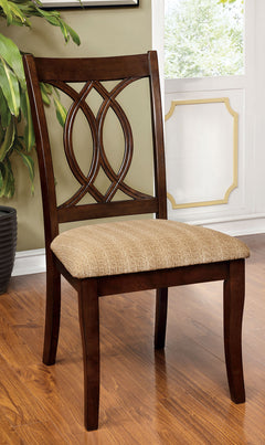 Carlisle Brown Cherry 5 Pc. Round Dining Room Set - Ornate Home