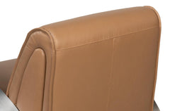 Carlisle Brown Leather Armchair - Ornate Home
