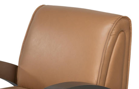 Carlisle Brown Leather Armchair - Ornate Home