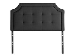 Carlisle Charcoal King Headboard - Ornate Home