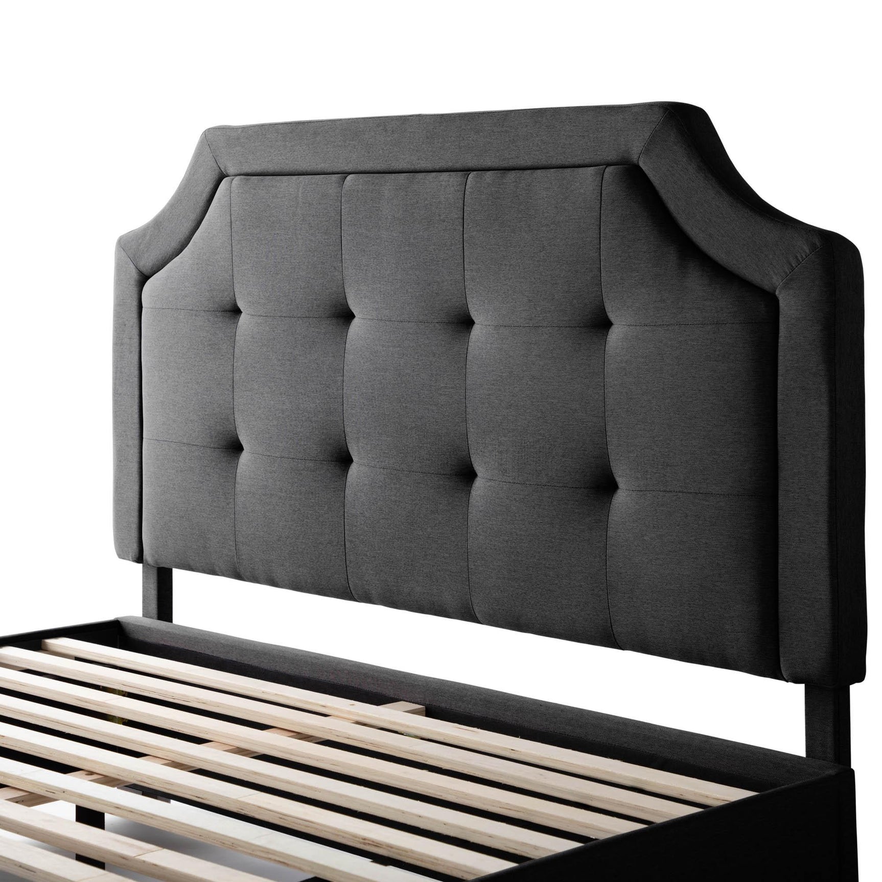 Carlisle Charcoal King Headboard - Ornate Home