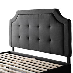 Carlisle Charcoal King Headboard - Ornate Home