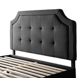 Carlisle Charcoal Queen Headboard - Ornate Home