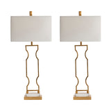 Carlisle Gold Table Lamp (Set of 2) - Ornate Home