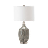 Carlisle Grey Table Lamp - Ornate Home