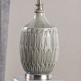 Carlisle Grey Table Lamp - Ornate Home