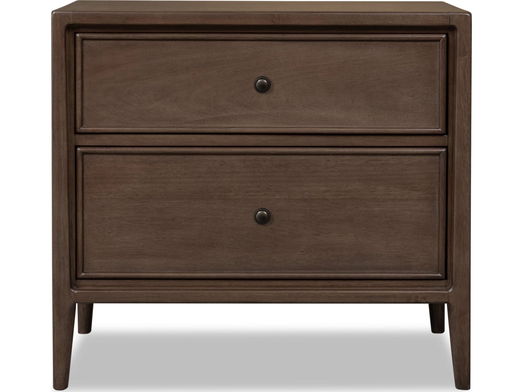 Carlisle Pecan Pie Two Drawer Nightstand w/CM - Ornate Home