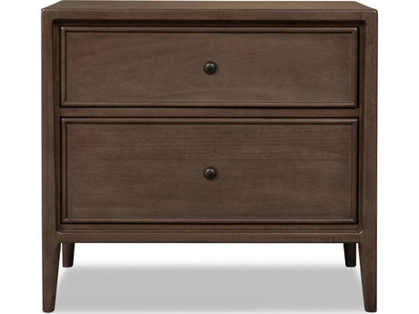 Carlisle Pecan Pie Two Drawer Nightstand w/CM - Ornate Home