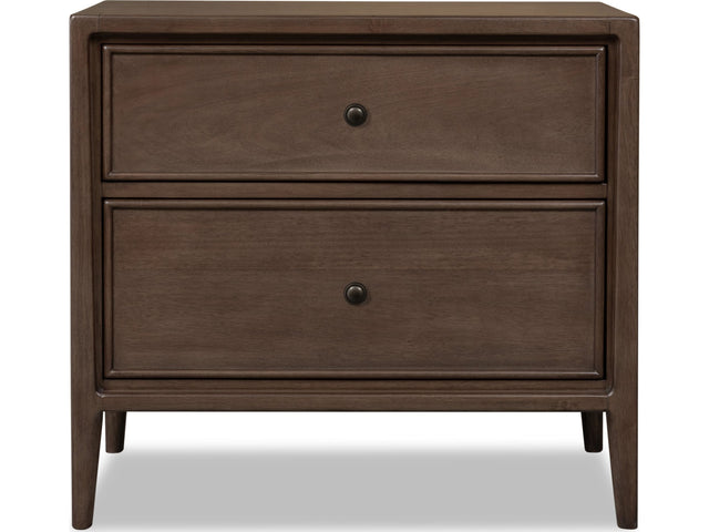 Carlisle Pecan Pie Two Drawer Nightstand w/CM - Ornate Home