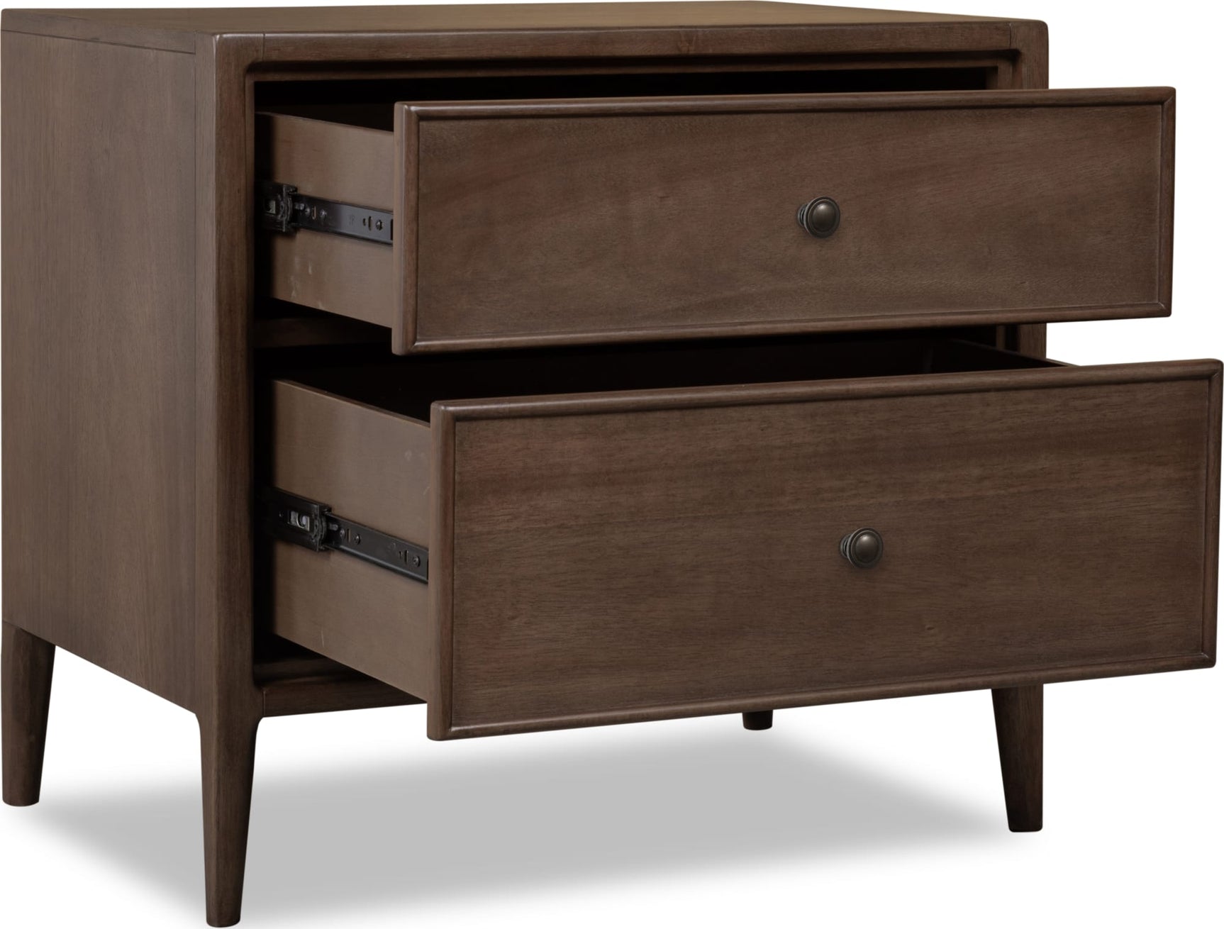 Carlisle Pecan Pie Two Drawer Nightstand w/CM - Ornate Home