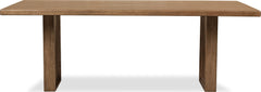 Carlisle Tofffee Crunch Fixed Dining Table - Ornate Home