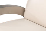 Carlisle White Leather Armchair - Ornate Home