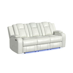 Carlo Pebble Oyster 2-Piece Living Room Set