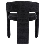 Carlow Black Upholstered Dining Arm Chair (Set of 2) - Ornate Home