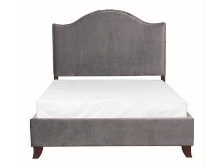Carlow Gray Eastern King Bed - Ornate Home