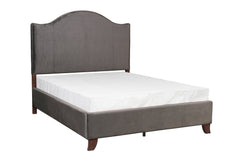 Carlow Gray Eastern King Bed - Ornate Home
