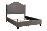 Carlow Gray Eastern King Bed - Ornate Home