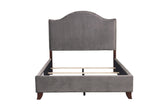 Carlow Gray Eastern King Bed - Ornate Home